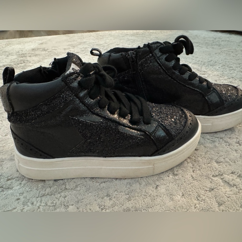 MIA Black Sparkle High-Tops